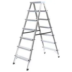 MUNK Günzburger Steigtechnik 011167 Aluminium Haushaltsleiter