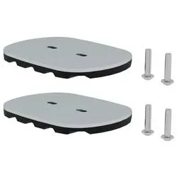 MUNK Günzburger Steigtechnik 019213 Fußplatten 2 St.