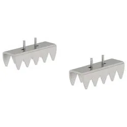 MUNK Günzburger Steigtechnik 019224 Fußplatten 2 St.