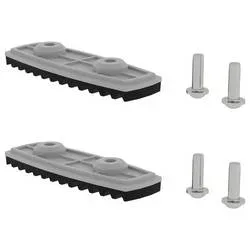 MUNK Günzburger Steigtechnik 019210 Fußplatten 2 St.