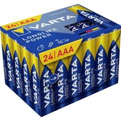 VARTA, VARTA Longlife Power 4903301124 AAA/LR03 24 St&uuml;ck