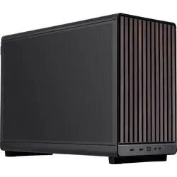 Lian Li Lian Li DAN Cases A3-mATX Wood Edition PC-Gehäuse, Micro-ATX - Walnuss, schwarz Micro-Tower PC-Gehäuse,