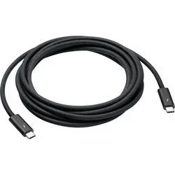 Apple Thunderbolt?-Kabel Thunderbolt? 4 Thunderbolt? (USB-C®) Stecker, Thunderbolt? (USB-C®) Stecker 3 m Schwarz