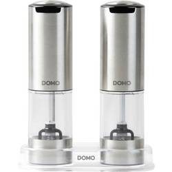 Domo - Salzmühle + Pfeffermühle Set, elektronisch, DO3102, 19cm