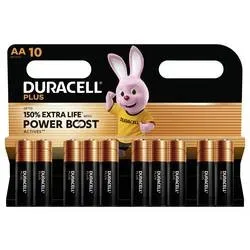 Duracell Plus Power Boost Mignon (AA)-Batterie Alkali-Mangan 1.5 V 10 St.