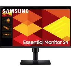 Samsung Essential Monitor S4 LS24D406GAU LCD-Monitor EEK C (A - G) 61 cm (24 Zoll) 1920 x 1080 Pixel 16:9 5 ms