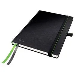 Leitz, LEITZ Notizbuch Complete A5 44770095 kariert schwarz