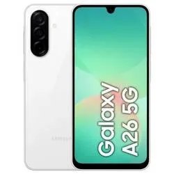 Samsung Galaxy A26 EU-Ware 128 GB Weiß EEK C (A - G) 17 cm (6.7 Zoll) Smartphone