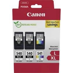 Canon, Canon Tintenpatrone "2xPG-540L/1xCL-541XL 3er Pack Black/Cyan/Magenta/Yellow"