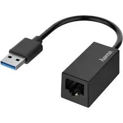 Hama USB 3.2 Gen 1 (USB 3.0) Netzwerk Adapter 1 Gbit/s