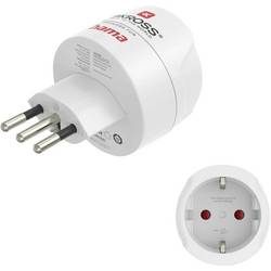 hama 00223484 Reiseadapter Typ J, L, N, 3-polig, für die Schweiz, Italien und Brasilien