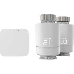 Hama Smarte WLAN-Heizungssteuerung, 2x Smartes Heizkörperthermostat + Zentrale Heizkörperthermostat