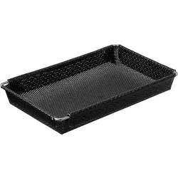Xavax Gitterkorb für Heißluftfritteusen, Anti-Haft, ofenfest, 12,5 x 20 cm Heißluft-Fritteuse Schwarz