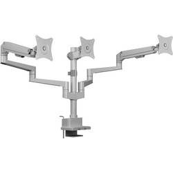ICY BOX, ICY BOX Triple Monitor Stand IB-MS525-T 17-30 inch 1-7kg silver grey
