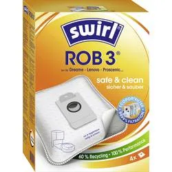 Swirl, Swirl Staubsaugerbeutel "ROB 3 4 Stück"