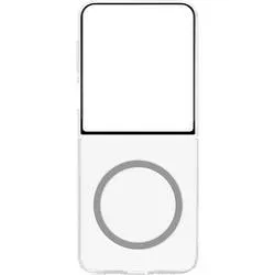 Samsung, Samsung Handyhülle "Clear Magnet Case für Samsung Galaxy Z Flip7" Samsung Galaxy Z Flip7 Backcover, Schutzhülle, Handyschutzhülle, Case, Schutzcase, stossfest