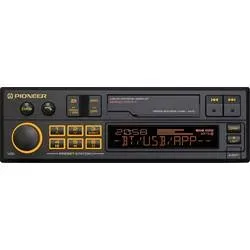 Pioneer Pioneer SXT-C10PS, Schwarz, 1 DIN, 88 W, 50 W, Android, AAC, FLAC, MP3, WAV, WMA Autoradio Retro Design, DAB+