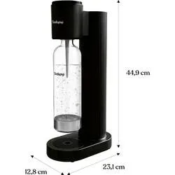 Sodapop Wassersprudler Schwarz