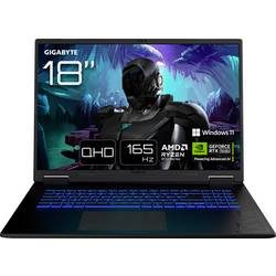 Gigabyte Gaming Notebook GAMING A18 45.7 cm (18 Zoll) WQXGA AMD Ryzen 7 260 32 GB RAM 1 TB SSD Keine Tastatur im