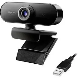LogiLink, LogiLink Pro full HD USB webcam with microphone