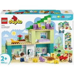 LEGO, LEGO® - 10470 Modernes Familienhaus mit Figuren ? 3-in-1-Set, Multicolor