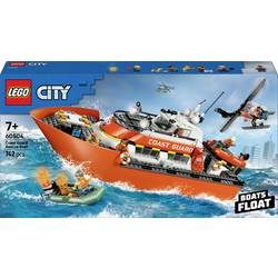 LEGO, LEGO® - 60504 Rettungsboot der Küstenwache mit Hubschrauber, Multicolor