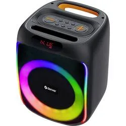 Denver BPS-165 Bluetooth® Lautsprecher AUX, SD, USB Schwarz