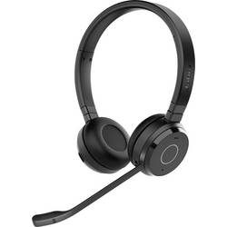 Jabra Evolve 65 TE On Ear Headset Bluetooth® Schwarz Noise Cancelling Headset Computer