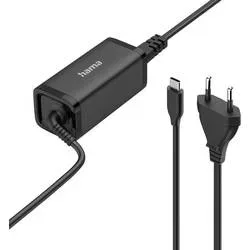 Hama Hama 00200022, Laptop, Drinnen/Draußen, 100 - 240 V, 45 W, 3.3 - 21 V, USB-to-DC Notebook-Netzteil 45 W 3 A