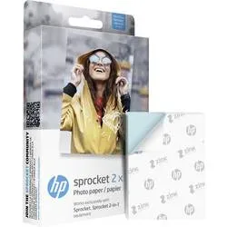 HP Sprocket Premium Zink Fotopapier 5 x 7,6 cm, 100 Blatt