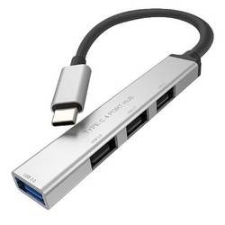 Roline, ROLINE USB-C 3.2 Gen1 Hub, 4fach 14.02.5053 1x USB 3.0, 3x USB 2.0