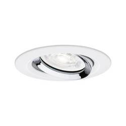 Paulmann 92422 Nova LED-Einbauleuchte LED GU10 4.9 W Weiß (matt), Chrom