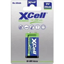 XCell 9 V Block-Akku NiMH 250 8.4 V 1 St.