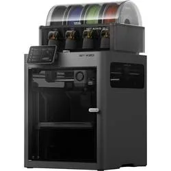 BambuLab X2D Combo (AMS 2 Pro) 3D Drucker Dual-Düsen-System (Dual Extruder), 12,7 cm Farb-Touchscreen, integrierte