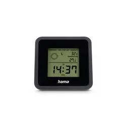 Hama Borneo Thermo-/Hygrometer Schwarz 00185890