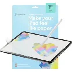 Paperlike, "Paperlike - 3 iPad Pro 11” Displayschutzfolie, Transparent, ""11"""""""