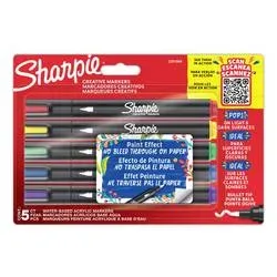 Sharpie, SHARPIE Acrylic Marker 2201069 Rundspitze 5 St&uuml;ck