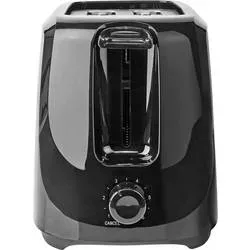 melissa, Kompakter 2-Scheiben-Toaster, 6 Röstsstufen, 700 W, schwarz