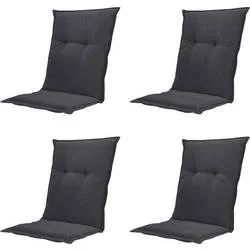 MADISON, Niederlehner Gartenstuhlkissen, schwarz, 105 x 50 cm