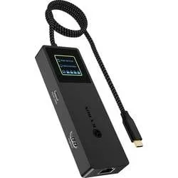 undefined, ICY BOX Dockingstation Spade Dock 4038 7-in-1, LCD, 10 Gbps, PD 100W