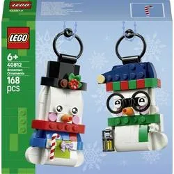 LEGO® GmbH, LEGO Deko-Schneemänner Modellbausatz zum Aufstellen oder als Deko 40812