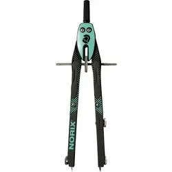 STAEDTLER, STAEDTLER NORIX 555 Zirkel, Schnellverstellzirkel grün, Max. Zeichenkreis: 350 mm