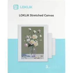 Loklik iPaint? Stretched Canvas Set Leinwand