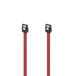 Hama, HAMA 00200739 - SATA-Kabel, 45 cm, Schwarz/Rot