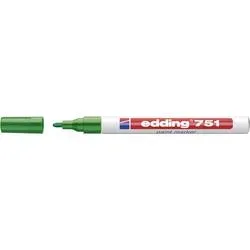 edding, edding 751 Lackmarker Mittel Rundspitze Grün
