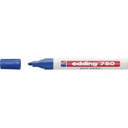 edding, edding Lackmarker 750 Rundspitze Blau 1 x Stück