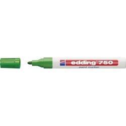 edding, edding 750 Lackmarker Mittel Rundspitze Grün