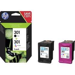 HP, HP Combopack 301 BK/color N9J72AE DeskJet 2050 190/165 Seiten