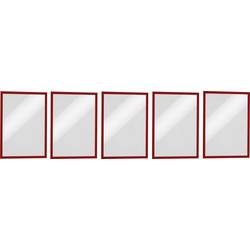 DURABLE, DURABLE Magnetic Duraframe A4 486903 rot 5 St&uuml;ck