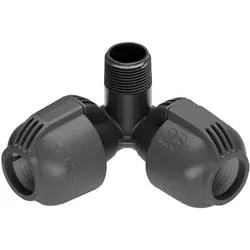 GARDENA Sprinklersystem 02783-20 Winkelstück 26,44 mm (3/4) AG